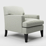 Мебельная ткань Шенилл голубой цвет 142 см T4-52 варинант исполнения - 6 | Loft Concept в Тюмени