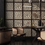 Гипсовая 3D панель с принтографией PM-13 варинант исполнения - 1 | Loft Concept в Тюмени