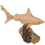 Статуэтка из дерева акула Animals of the World варинант исполнения - 5 | Loft Concept в Тюмени