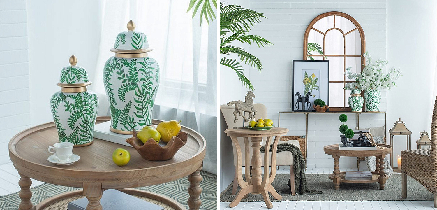 Ваза с крышкой Green Plant Vase Ваза с крышкой Green Plant Vase - Loft-Concept в Тюмени