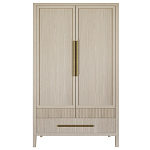 Шкаф платяной Primo с выдвижными ящиками шпон Черный дуб варинант исполнения - 1 | Loft Concept в Тюмени