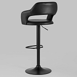 Барный стул черного цвета Strohach варинант исполнения - 5 | Loft Concept в Тюмени