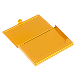 Визитница карманная металлическая с гравюрой Герба России в подарочной коробке Gold Metal Business Card Holders варинант исполнения - 2 | Loft Concept в Тюмени