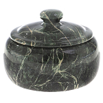 Сахарница из натурального камня Змеевик Stone Sugar Bowls варинант исполнения - 7 | Loft Concept в Тюмени