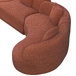 Модульный диван Calypso с кушеткой варинант исполнения - 5 | Loft Concept в Тюмени