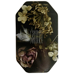 Шкатулка из эпоксидной смолы с цветами черная Epoxy Resin Box Black варинант исполнения - 1 | Loft Concept в Тюмени