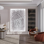 Барельеф ORCHIDS варинант исполнения - 1 | Loft Concept в Тюмени