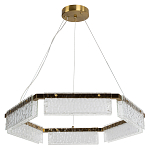 Светодиодная люстра с рельефным стеклом ICE GLASS 70 варинант исполнения - 2 | Loft Concept в Тюмени