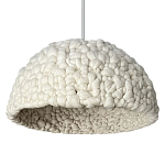 Вязаный подвесной светильник из шерсти Dome Wool Lamp  варинант исполнения - 6 | Loft Concept в Тюмени
