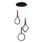 Подвесной светильник с геометрическими источниками света Geometric Architecture of Light варинант исполнения - 3 | Loft Concept в Тюмени