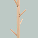 Напольная вешалка из массива бука Branches Hangers Light варинант исполнения - 3 | Loft Concept в Тюмени