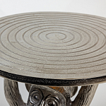 Столик с подстольем в виде обезьянки Bombay Nickel варинант исполнения - 3 | Loft Concept в Тюмени