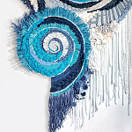 Текстильный Арт-объект ручной работы Galaxy варинант исполнения - 1 | Loft Concept в Тюмени