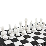 Шахматы классические с черной доской из натурального камня Мрамор Decorative Thematic Chess варинант исполнения - 2 | Loft Concept в Тюмени