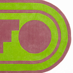 Дизайнерский ковер зеленый Poltronova Sofo Verosa Rug варинант исполнения - 7 | Loft Concept в Тюмени