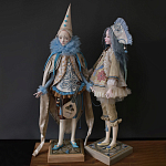 Авторская коллекционная интерьерная кукла Пьеро				 варинант исполнения - 2 | Loft Concept в Тюмени