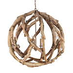 Люстра круглая в виде веток деревьев Natural Driftwood  варинант исполнения - 1 | Loft Concept в Тюмени