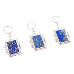 Зеркало брелок складное двухстороннее из натурального камня Лазурит Stone Mirrors варинант исполнения - 4 | Loft Concept в Тюмени