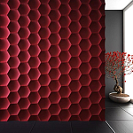 Гипсовая 3D Панель M-12 варинант исполнения - 1 | Loft Concept в Тюмени