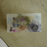 Шкатулка из эпоксидной смолы с цветами белая Epoxy Resin Rectangular Box White варинант исполнения - 6 | Loft Concept в Тюмени