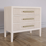 Тумба Primo  с тремя ящиками шпон Светлый дуб варинант исполнения - 3 | Loft Concept в Тюмени