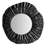 Зеркало в фактурной черной раме в современном стиле Black Maelstrom варинант исполнения - 1 | Loft Concept в Тюмени