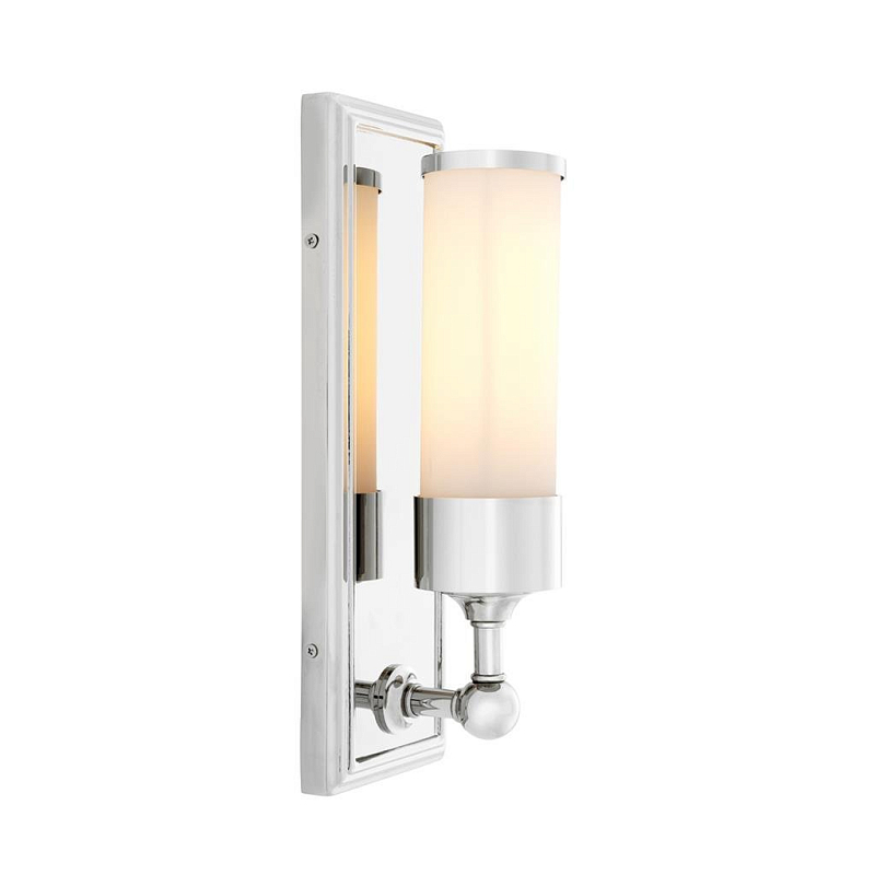 Бра Eichholtz Wall Lamp Valentine Nickel Белый Никель Бра Eichholtz Wall Lamp Valentine Nickel Белый Никель в Тюмени | Loft Concept