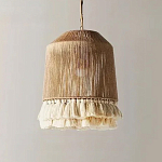 Люстра круглая плетеная с кисточками Small Solar Glow варинант исполнения - 2 | Loft Concept в Тюмени