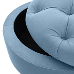 Круглый пуф на ножках Cheryl Pouf Light варинант исполнения - 2 | Loft Concept в Тюмени