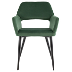 Стул с подлокотниками зеленый NEASAN STOOL варинант исполнения - 2 | Loft Concept в Тюмени