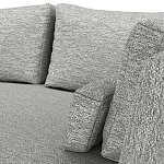 Мебельная ткань Шенилл серый цвет 138 см T4-34 варинант исполнения - 9 | Loft Concept в Тюмени