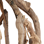 Люстра круглая в виде веток деревьев Natural Driftwood  варинант исполнения - 3 | Loft Concept в Тюмени