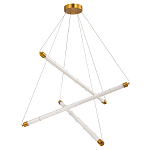 Светодиодная люстра Trumpet Tube Brass  варинант исполнения - 2 | Loft Concept в Тюмени