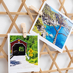 Рамка для фотографий из бамбука Bamboo Decor варинант исполнения - 5 | Loft Concept в Тюмени