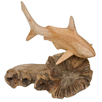 Статуэтка из дерева акула Animals of the World варинант исполнения - 4 | Loft Concept в Тюмени