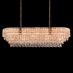 Люстра овальная с каскадом из прозрачного хрусталя Constant Sparks варинант исполнения - 1 | Loft Concept в Тюмени