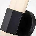 Бра для ванных комнат вертикальное с длинным белым матовым плафоном в форме шестиугольника на круглом основании Hinkley варинант исполнения - 2 | Loft Concept в Тюмени