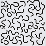 Плитка с узором Червячки варинант исполнения - 2 | Loft Concept в Тюмени