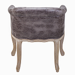 Кресло низкое в стиле прованс Louis French Armchair brown варинант исполнения - 3 | Loft Concept в Тюмени