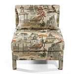 Кресло Lhasa с рисунком шинуазри  варинант исполнения - 3 | Loft Concept в Тюмени