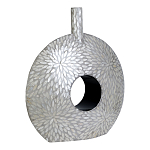 Ваза c инкрустацией Flower Grey варинант исполнения - 2 | Loft Concept в Тюмени