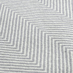 Плед из шерсти мериноса серого цвета 130×180 см Gray Waves варинант исполнения - 3 | Loft Concept в Тюмени