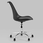 Офисный стул на металлическом основании EGGERY Black варинант исполнения - 2 | Loft Concept в Тюмени