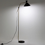 Торшер с поворотным плафоном Davy Brass Floor Lamp варинант исполнения - 4 | Loft Concept в Тюмени