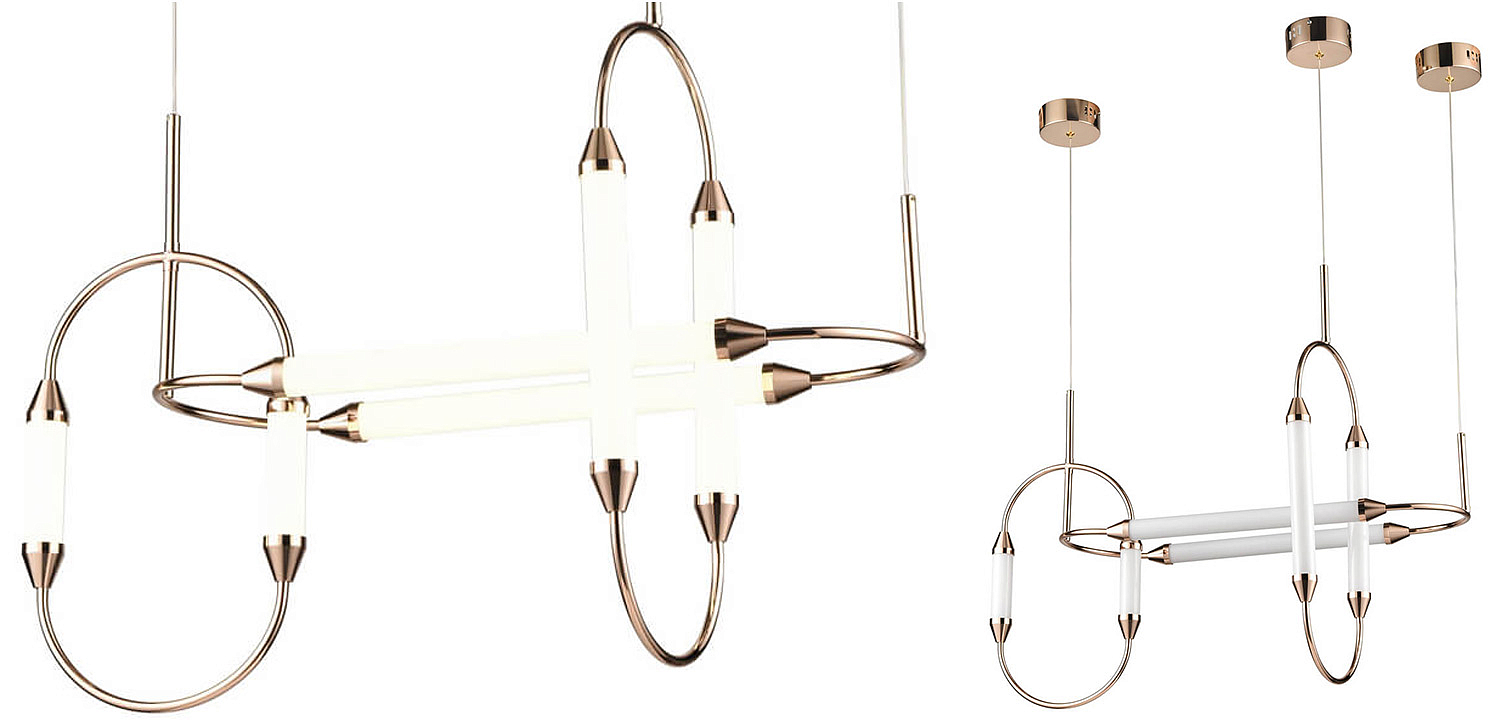 Люстра Giopato & Coombes CIRQUE chandelier Skyline Medium Gold Люстра Giopato & Coombes CIRQUE chandelier Skyline Medium Gold - Loft-Concept в Тюмени