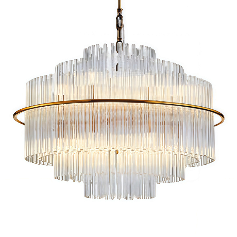 Люстра Nembus Латунь Прозрачный в Тюмени | Loft Concept 