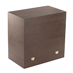 Часы настольные из натурального камня Малахит с декором в виде орла в подарочной коробке Eagle Stone Clock варинант исполнения - 5 | Loft Concept в Тюмени