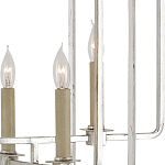 Люстра серебряная из пересекающихся прямоугольных элементов Intersecting Rectangles  варинант исполнения - 1 | Loft Concept в Тюмени