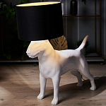 Лампа COLLECTION OF DOGS с абажуром Бультерьер варинант исполнения - 12 | Loft Concept в Тюмени