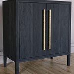 Современный Буфет Primo с 2 дверцами Черный дуб варинант исполнения - 3 | Loft Concept в Тюмени